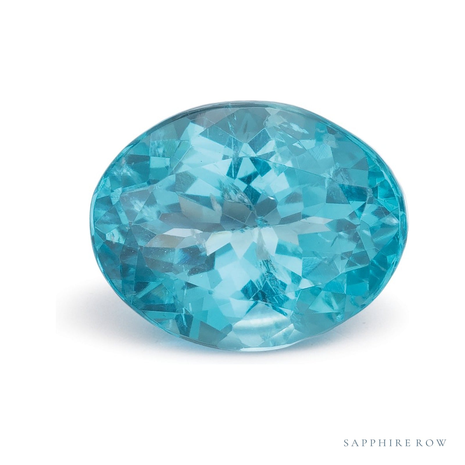 2.55 ct Oval Natural Apatite — Sapphire Row · cut4