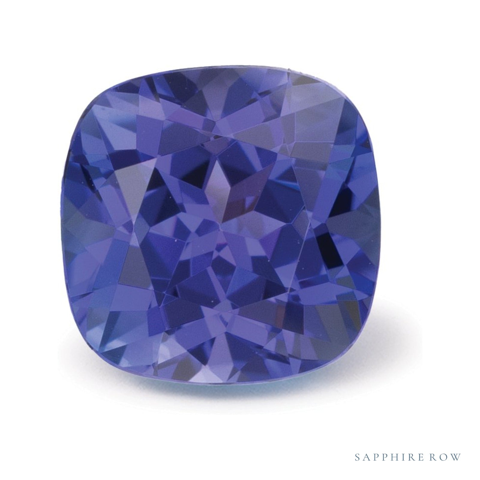 2.48 ct Cushion Natural Tanzanite — Sapphire Row · cut4