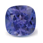 2.48 ct natural blue tanzanite from Tanzania, cushion cut | Sapphire Row · cut7