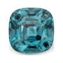 2.45 ct natural blue zircon from Cambodia, cushion cut | Sapphire Row · cut7