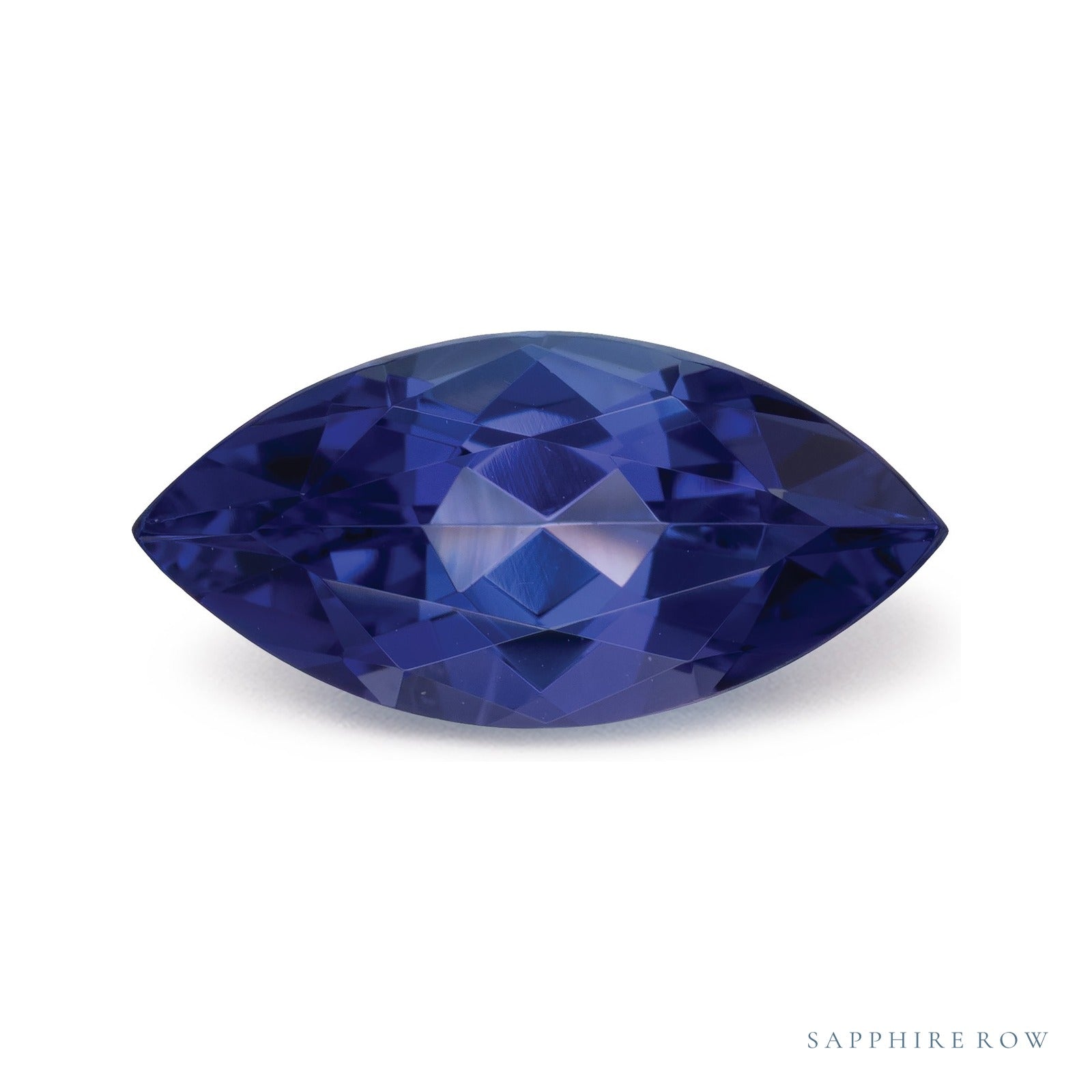 2.42 ct Marquise Natural Tanzanite — Sapphire Row · cut4