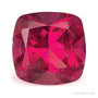 2.37 ct natural rubellite tourmaline from Nigeria, cushion cut | Sapphire Row · cut7