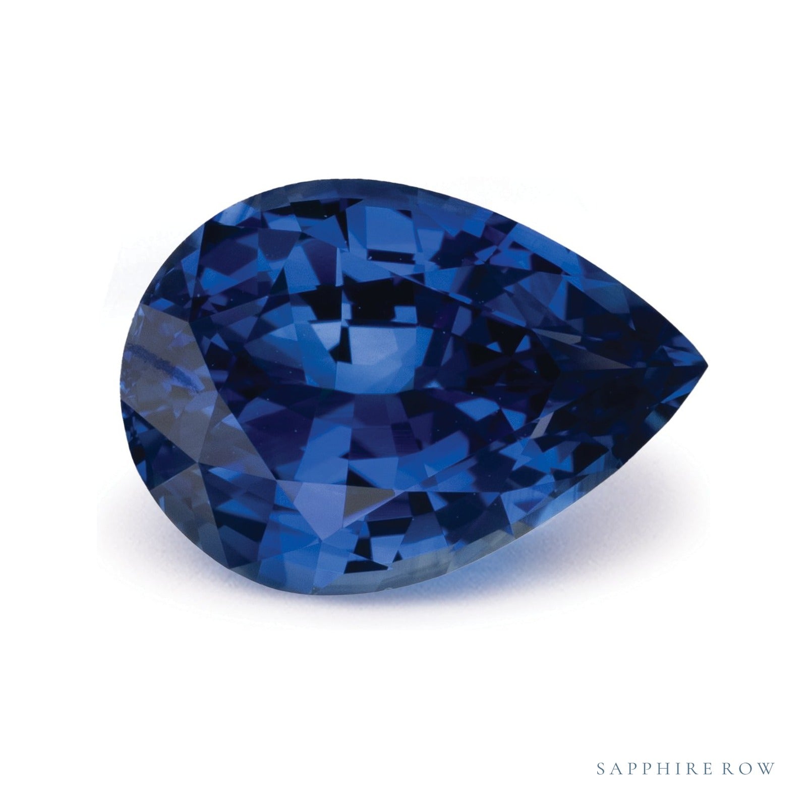 2.36 ct Pear Natural Sapphire — Sapphire Row · cut4