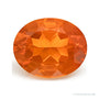 2.35 ct natural red opal from Mexico, oval cut | Sapphire Row · cut7