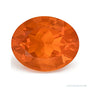 2.25 ct natural red opal from Mexico, oval cut | Sapphire Row · cut7