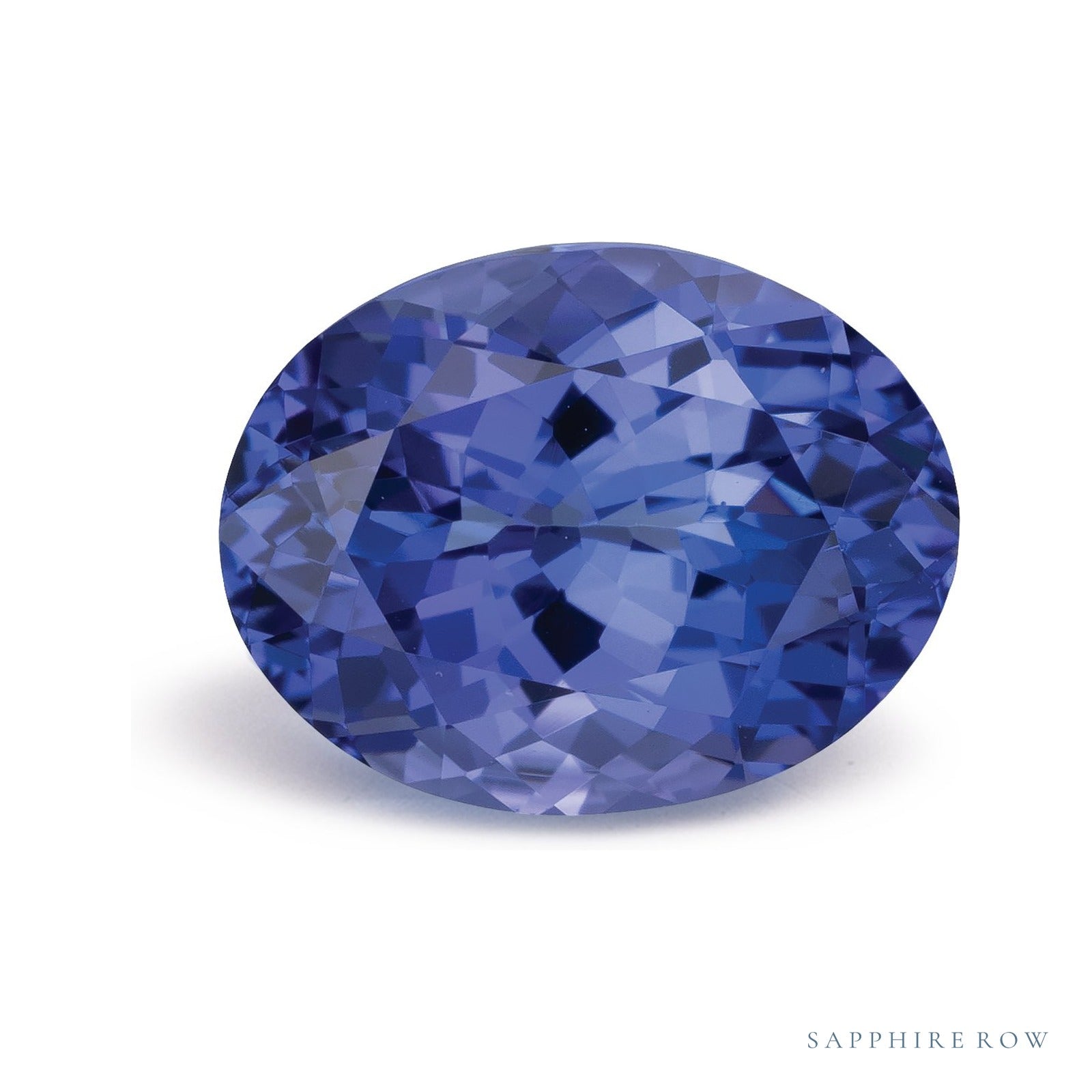 2.23 ct Oval Natural Tanzanite — Sapphire Row · cut4
