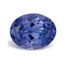 2.23 ct natural blue tanzanite from Tanzania, oval cut | Sapphire Row · cut7