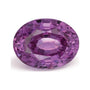 2.21 ct natural pink sapphire from Madagascar, oval cut | Sapphire Row · cut7