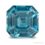 2.20 ct Asscher Natural Zircon — Sapphire Row · cut4