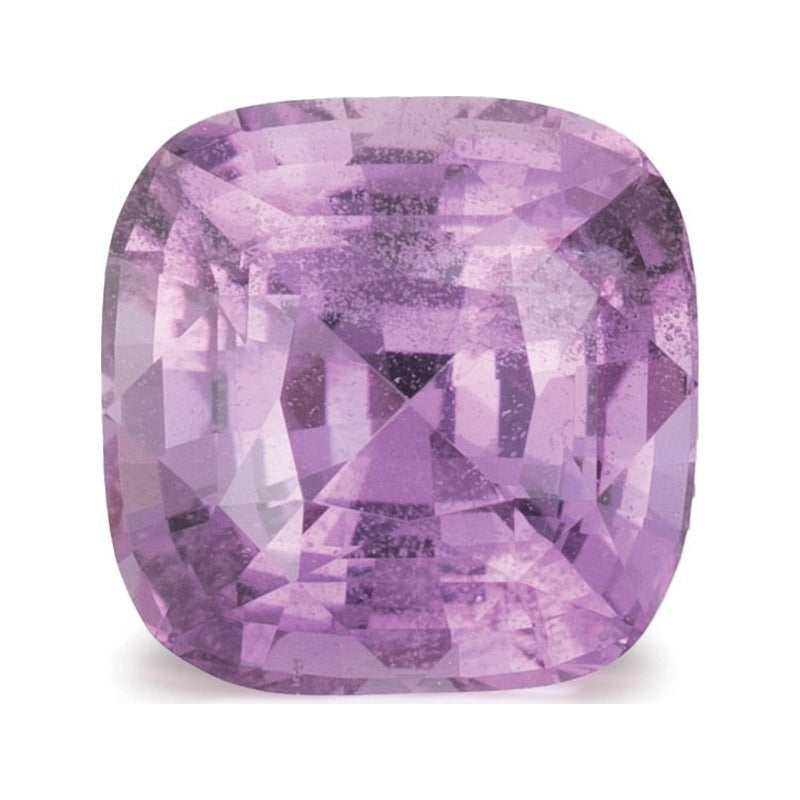 2.08 ct natural purple sapphire from Madagascar, cushion cut | Sapphire Row · cut7