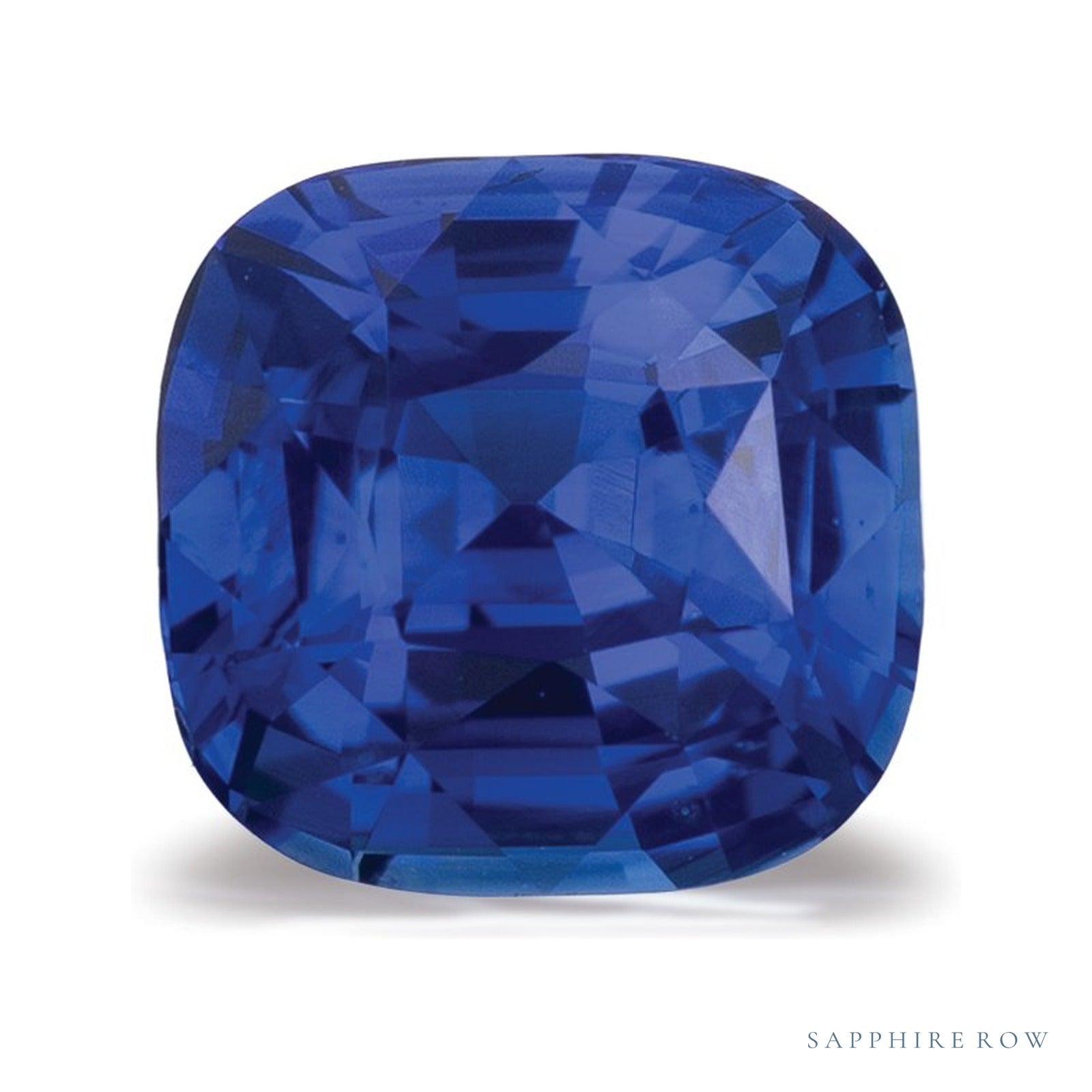 2.02 ct Cushion Natural Sapphire — Sapphire Row · cut4