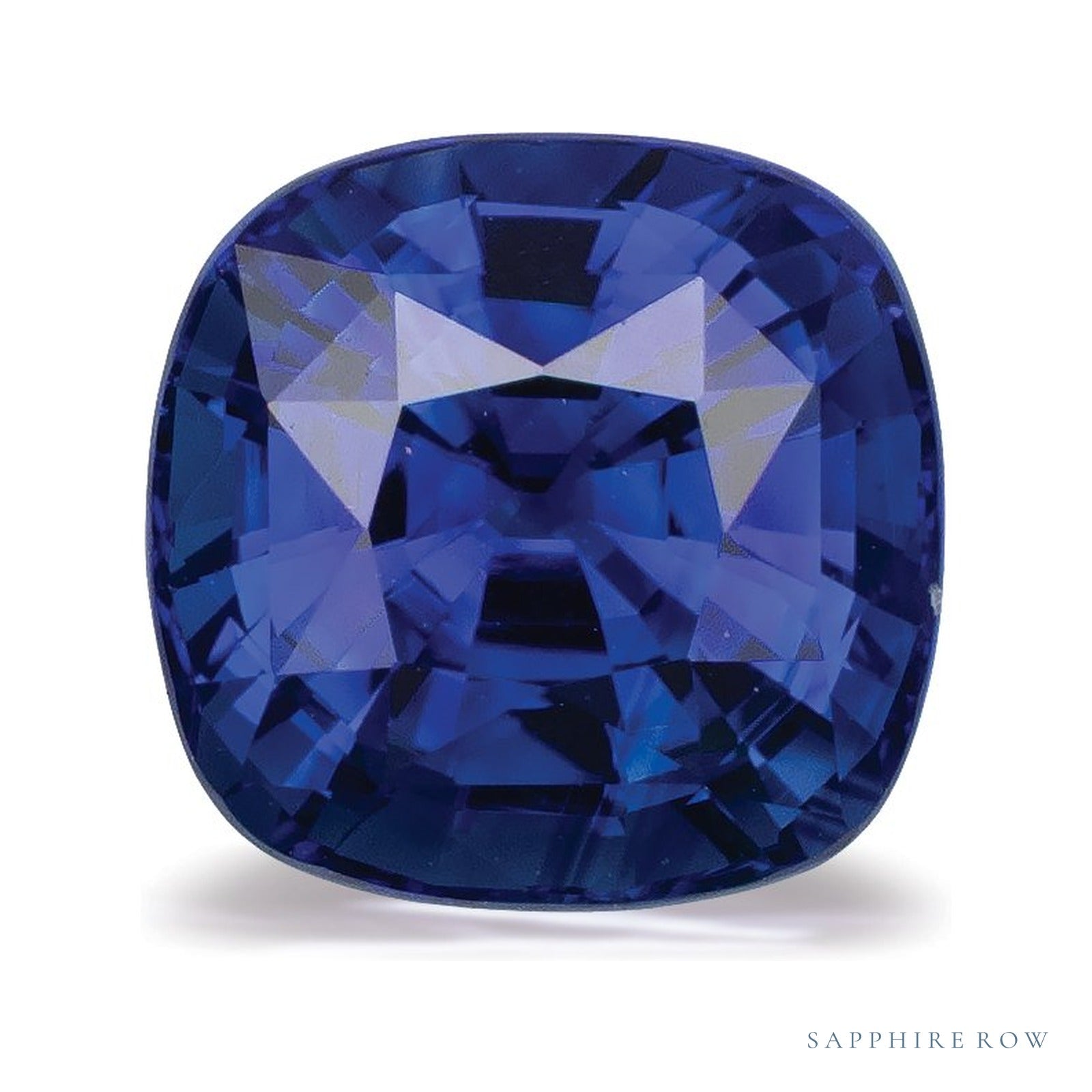 2.02 ct Cushion Natural Sapphire — Sapphire Row · cut4