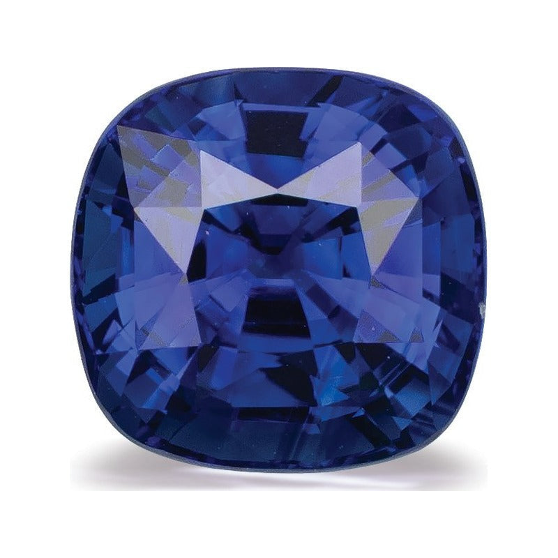 2.02 ct natural blue sapphire from Sri Lanka, cushion cut | Sapphire Row · cut7