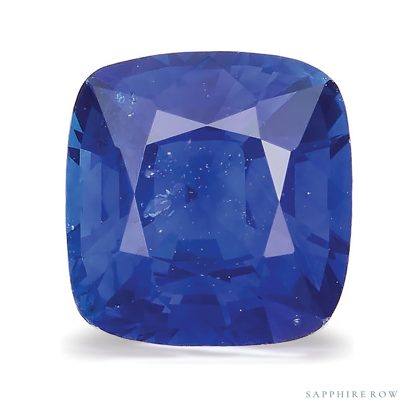 2.01 ct Cushion Natural Sapphire — Sapphire Row · cut4