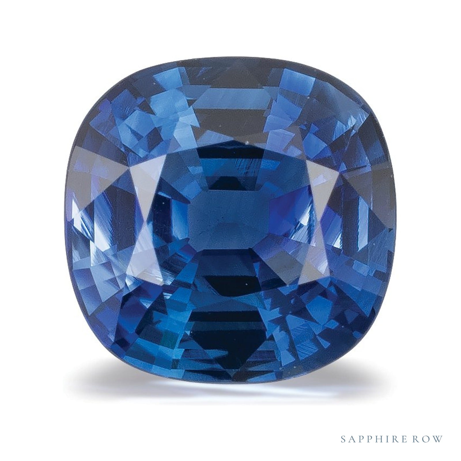 2.01 ct Cushion Natural Sapphire — Sapphire Row · cut4