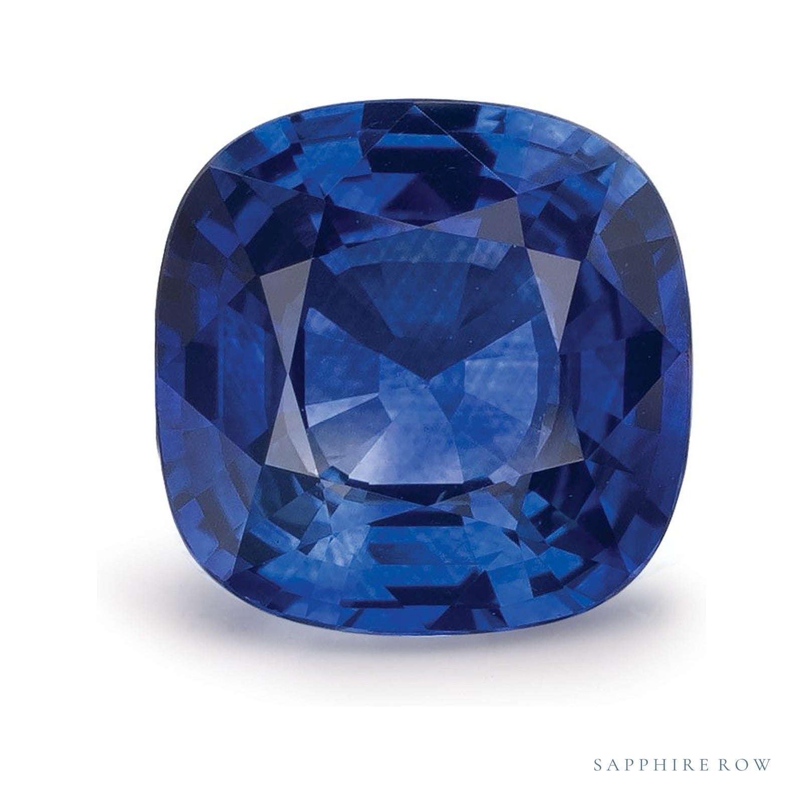 2.01 ct Cushion Natural Sapphire — Sapphire Row · cut4