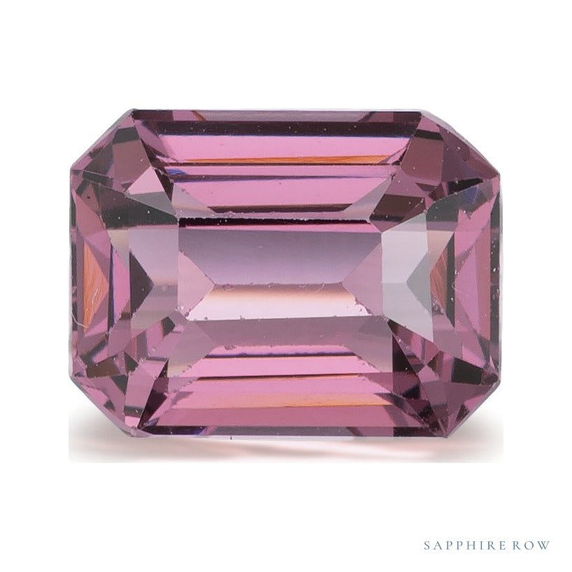 1.90 ct natural pink spinel from Tanzania, emerald cut | Sapphire Row · cut6