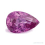 1.84 ct natural pink sapphire from Sri Lanka, pear cut | Sapphire Row · cut7