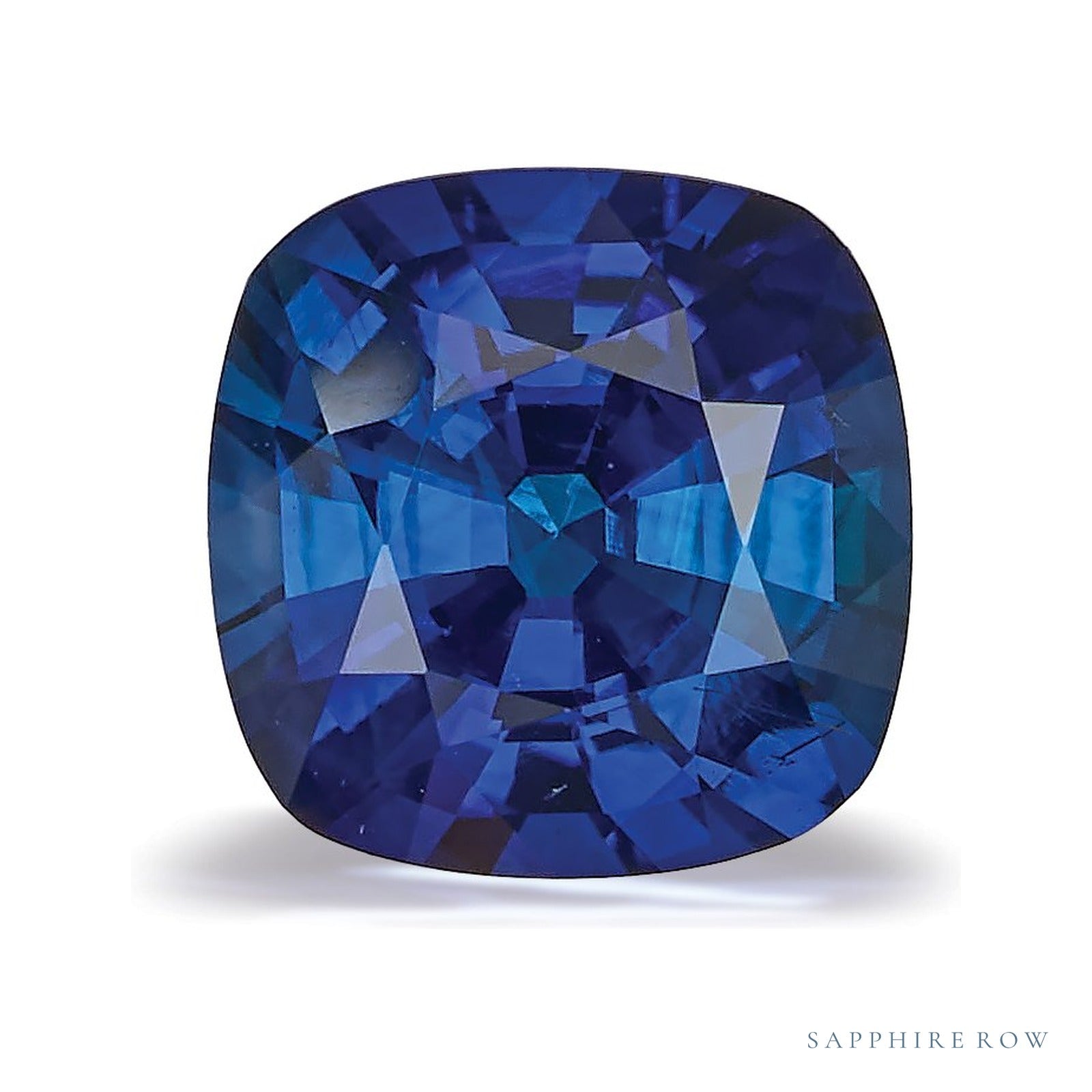 1.83 ct Cushion Natural Sapphire — Sapphire Row · cut4