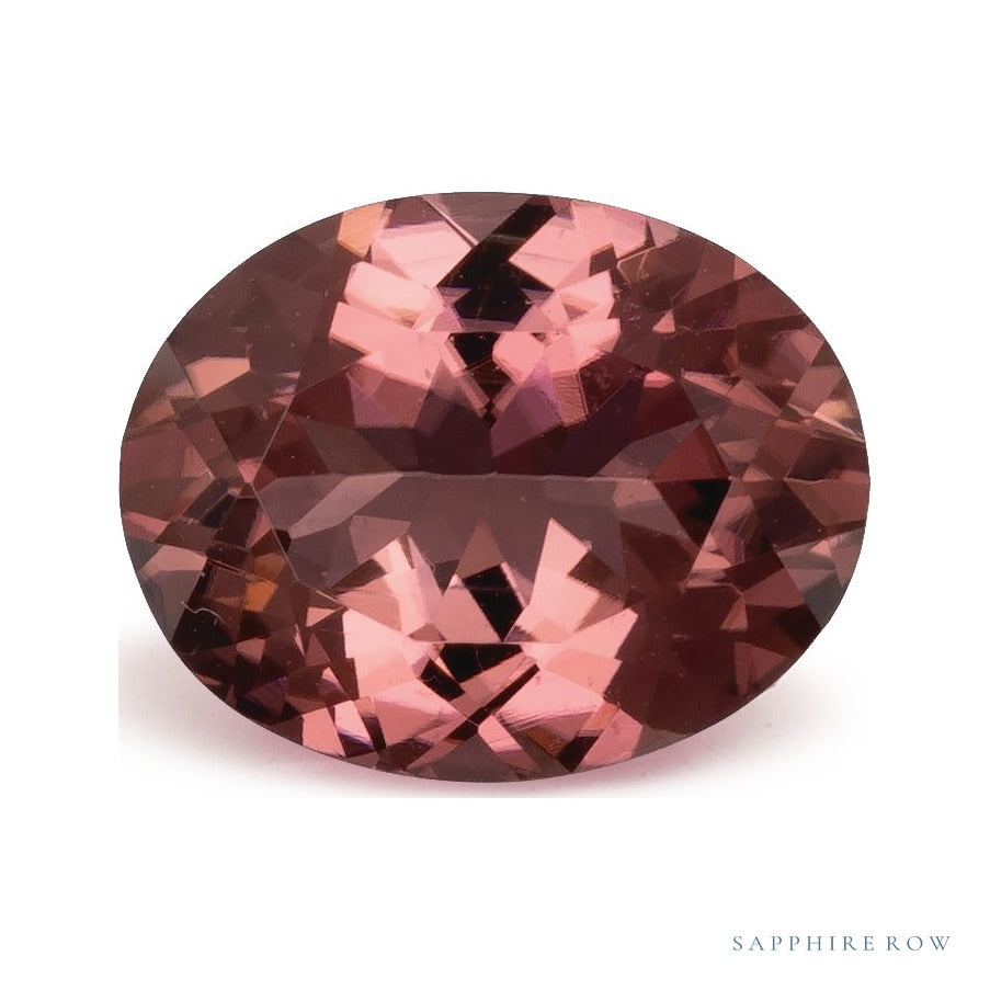 1.73 ct natural pink tourmaline from Namibia, oval cut | Sapphire Row · cut4 · cut5