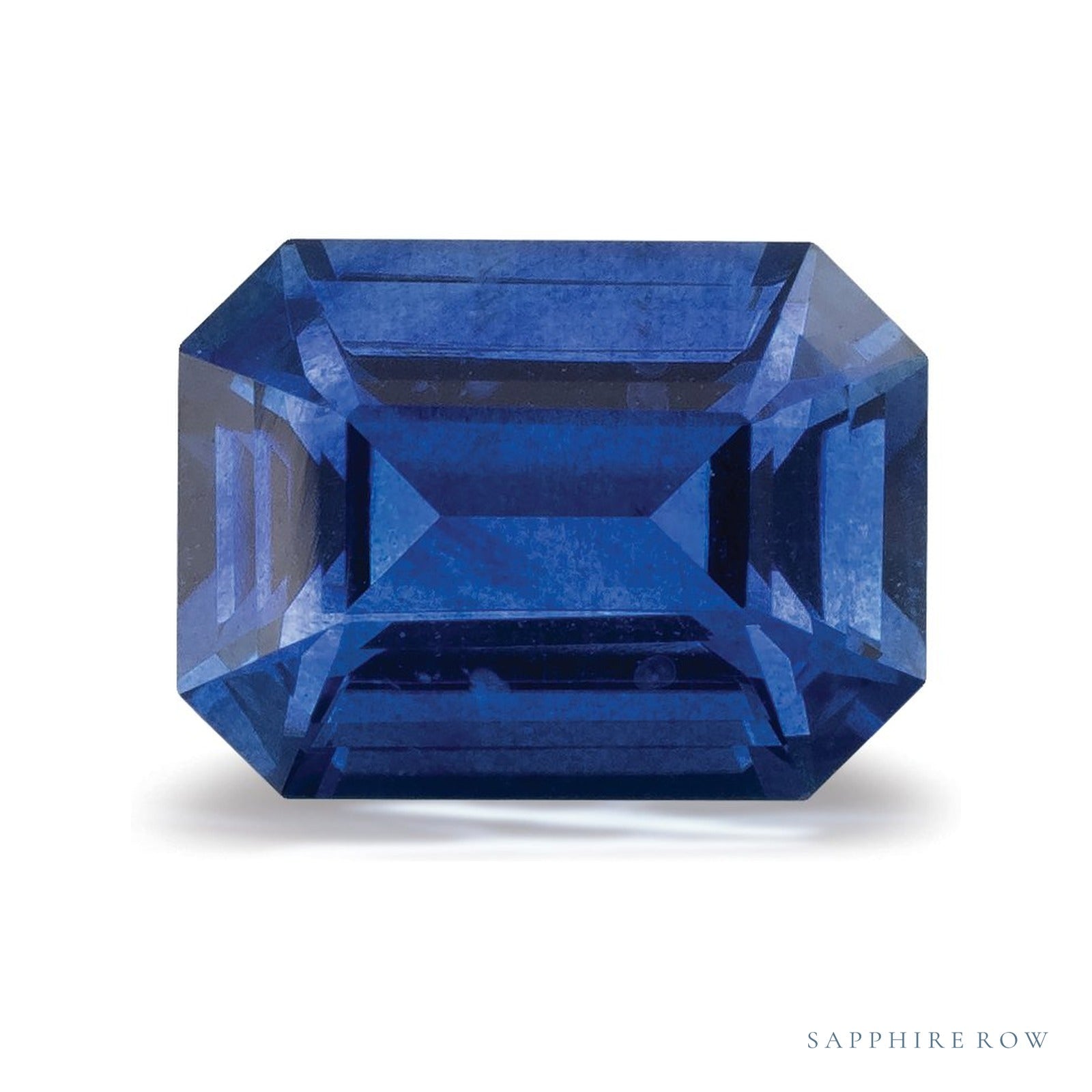 1.72 ct Emerald Natural Sapphire — Sapphire Row · cut4