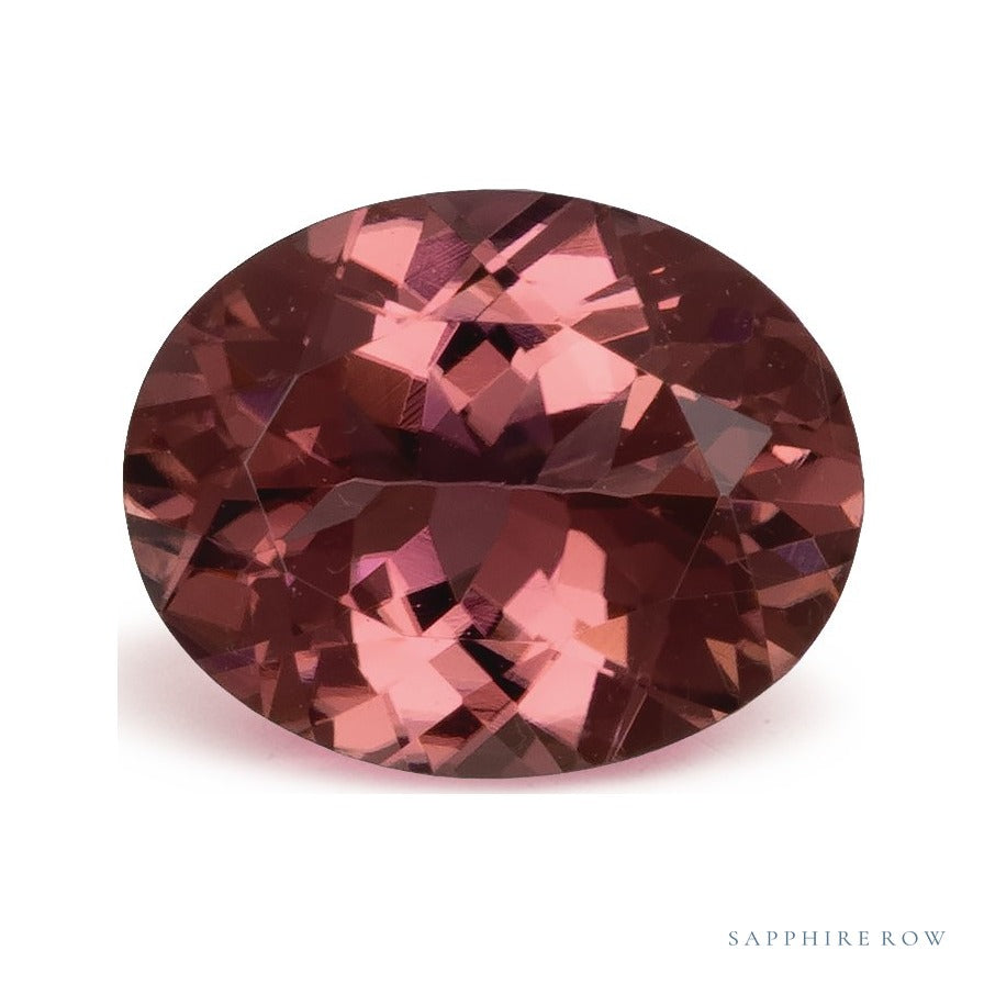1.71 ct natural pink tourmaline from Namibia, oval cut | Sapphire Row · cut4 · cut5
