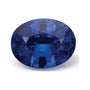 1.67 ct natural blue sapphire from Sri Lanka, oval cut | Sapphire Row · cut7