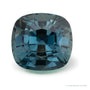 1.65 ct natural teal sapphire from Tanzania, cushion cut | Sapphire Row · cut4