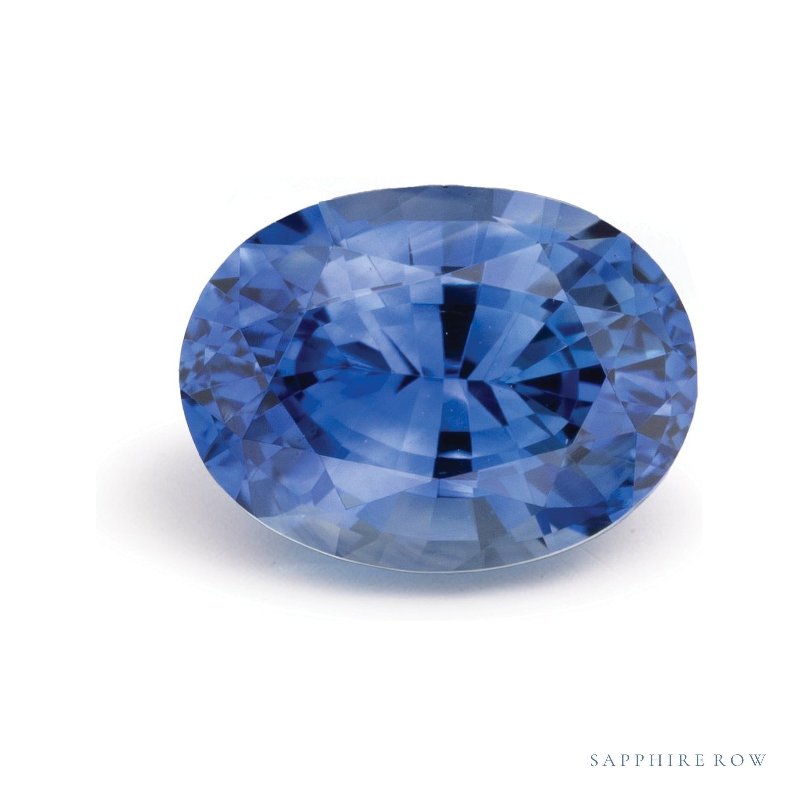 1.64 ct Oval Natural Sapphire — Sapphire Row · cut4