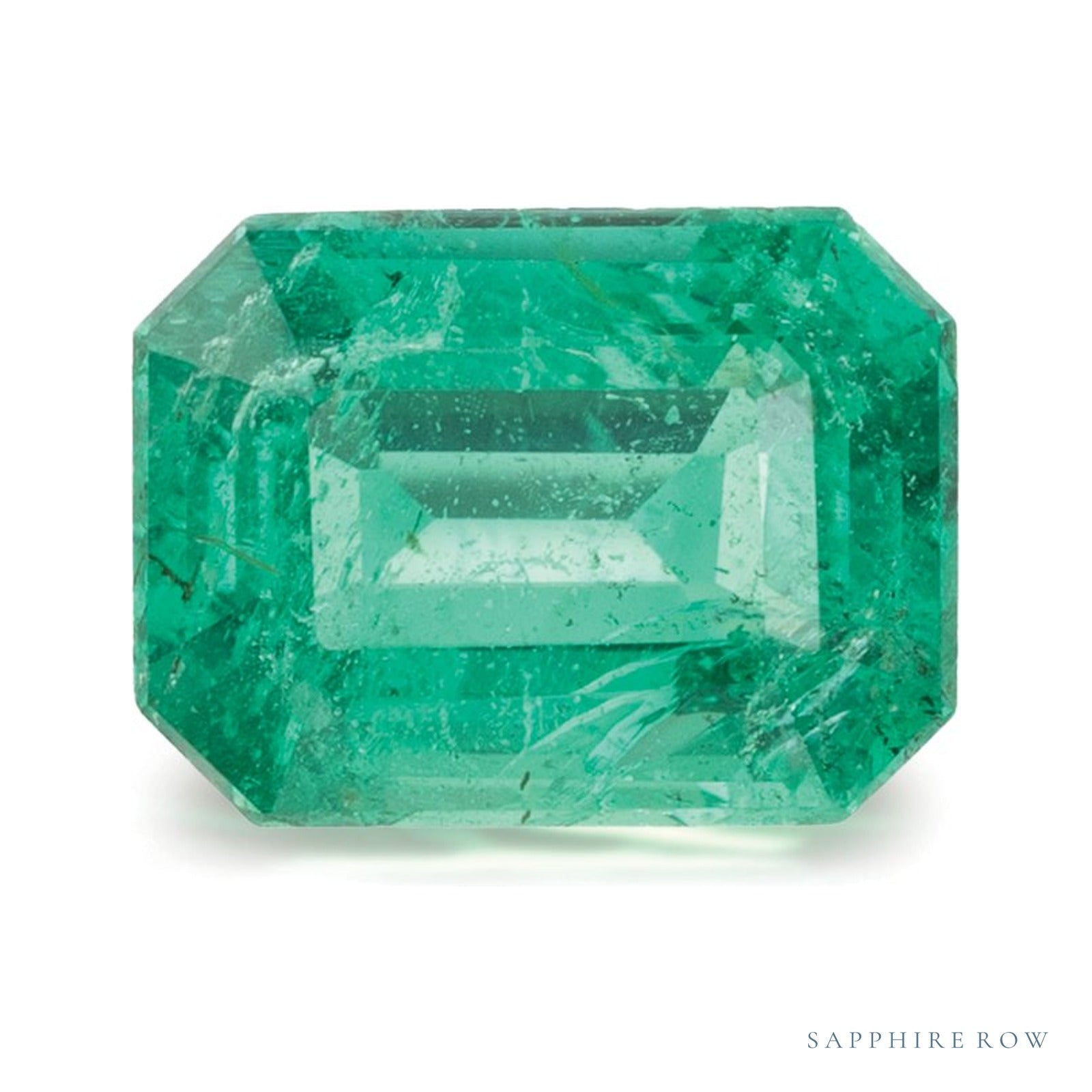 1.54 ct Emerald Natural Emerald — Sapphire Row · cut4