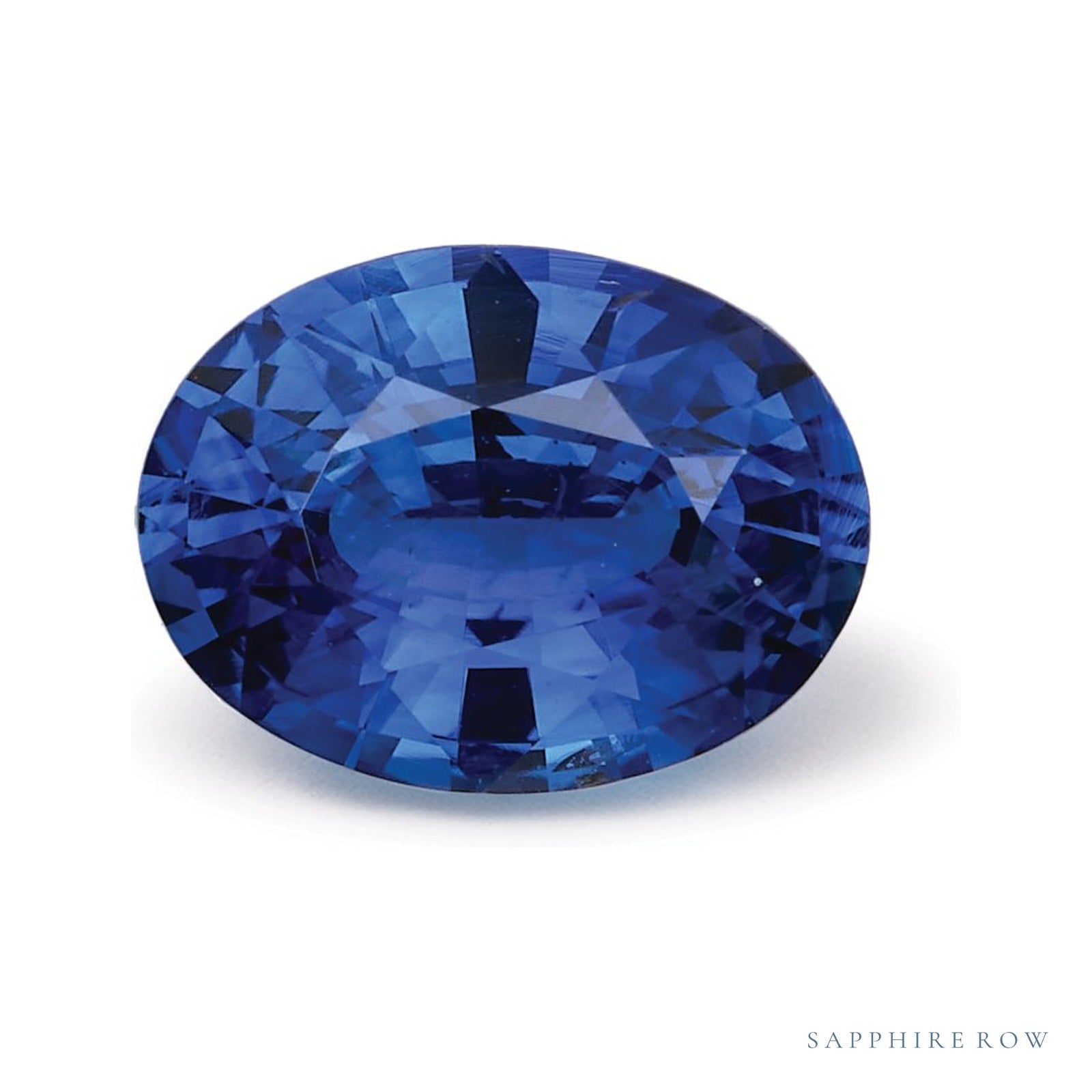 1.52 ct Oval Natural Sapphire — Sapphire Row · cut4