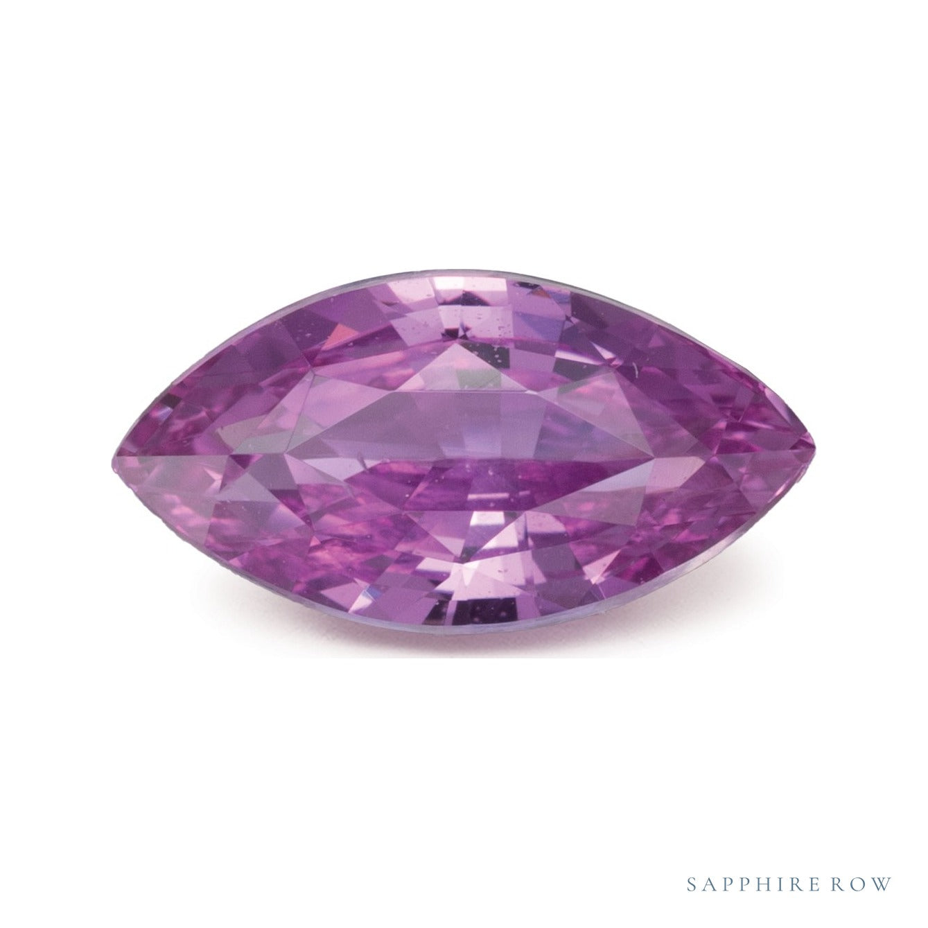 1.52 ct natural pink sapphire from Sri Lanka, marquise cut | Sapphire Row · cut7