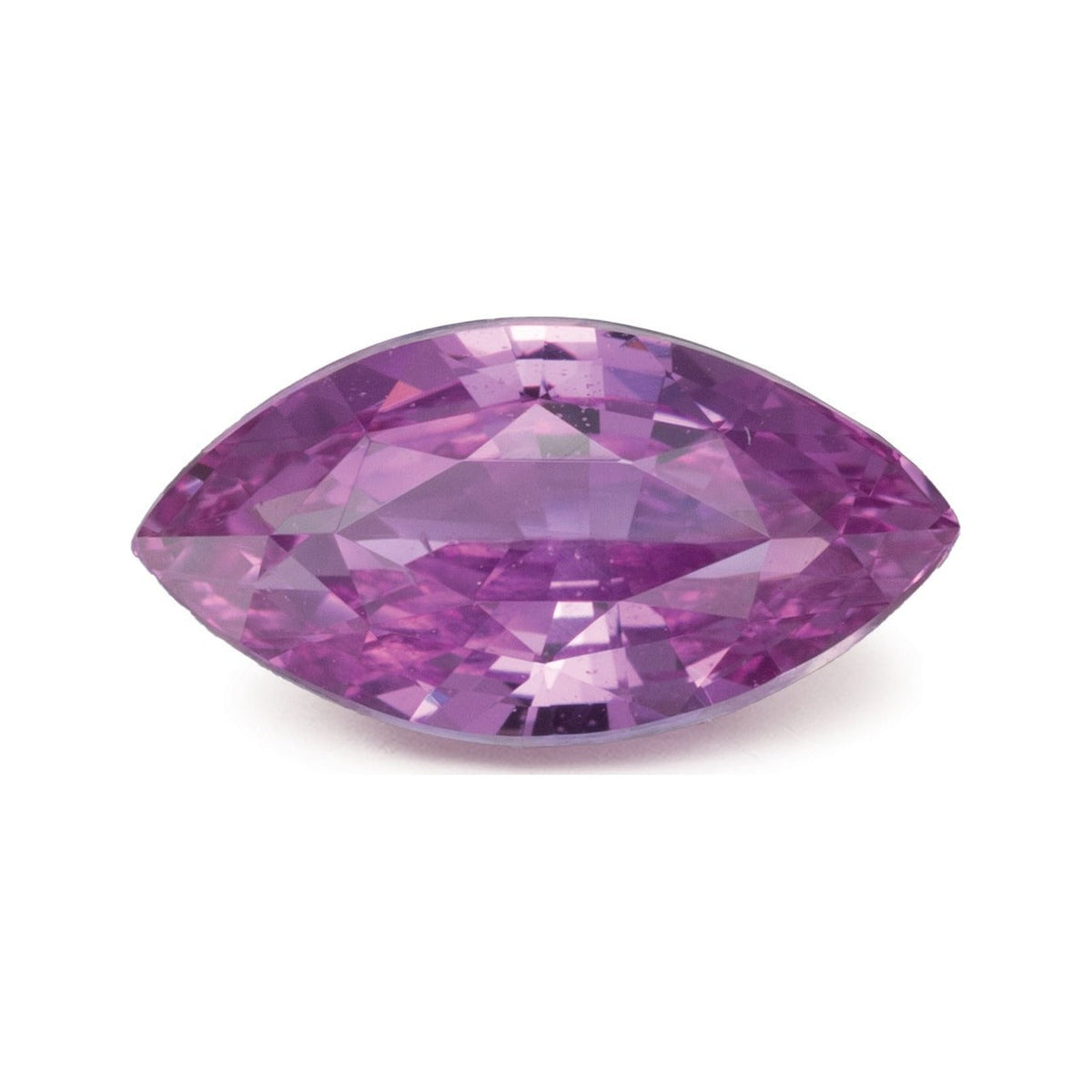 1.52 ct natural pink sapphire from Sri Lanka, marquise cut | Sapphire Row · cut7