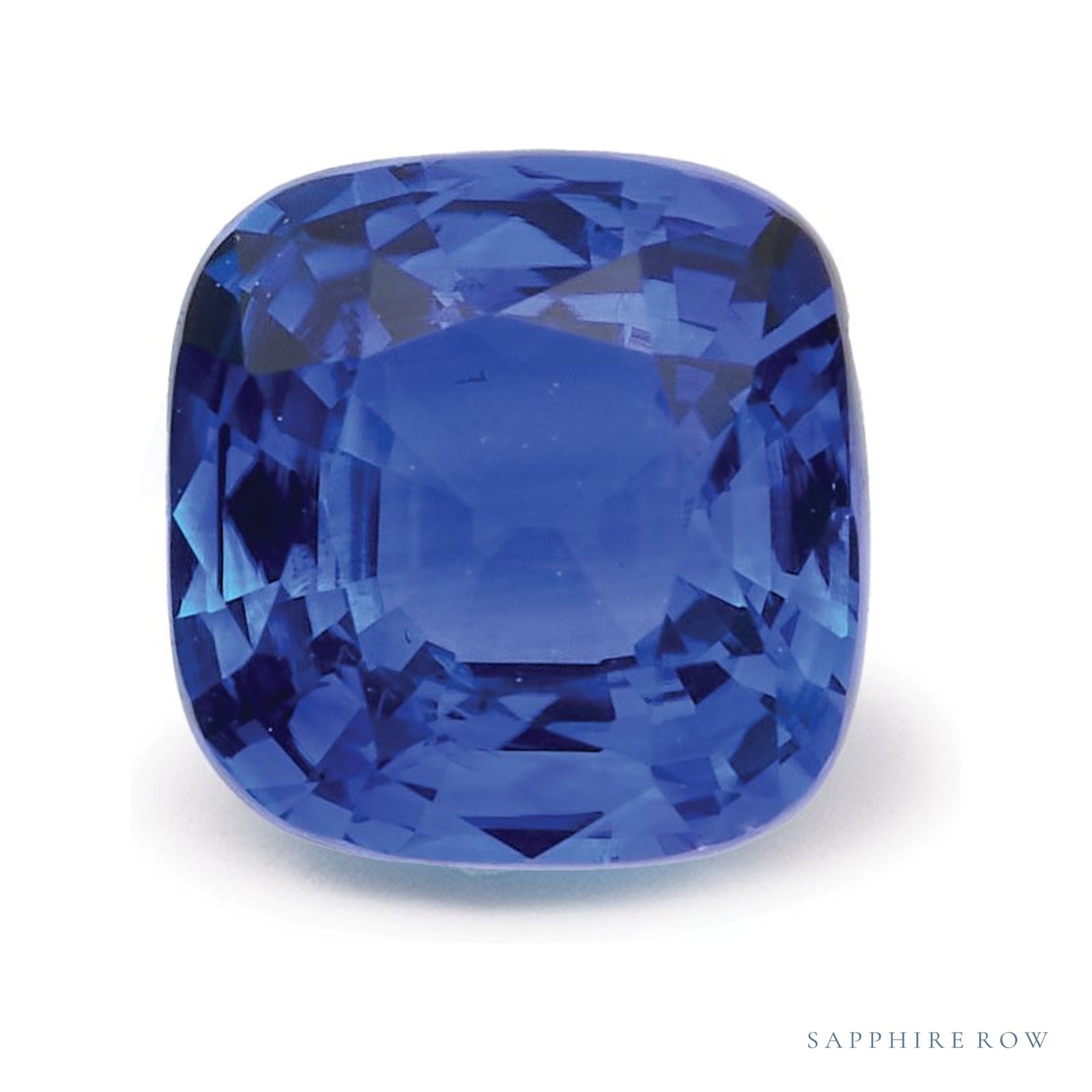 1.52 ct Cushion Natural Sapphire — Sapphire Row · cut4