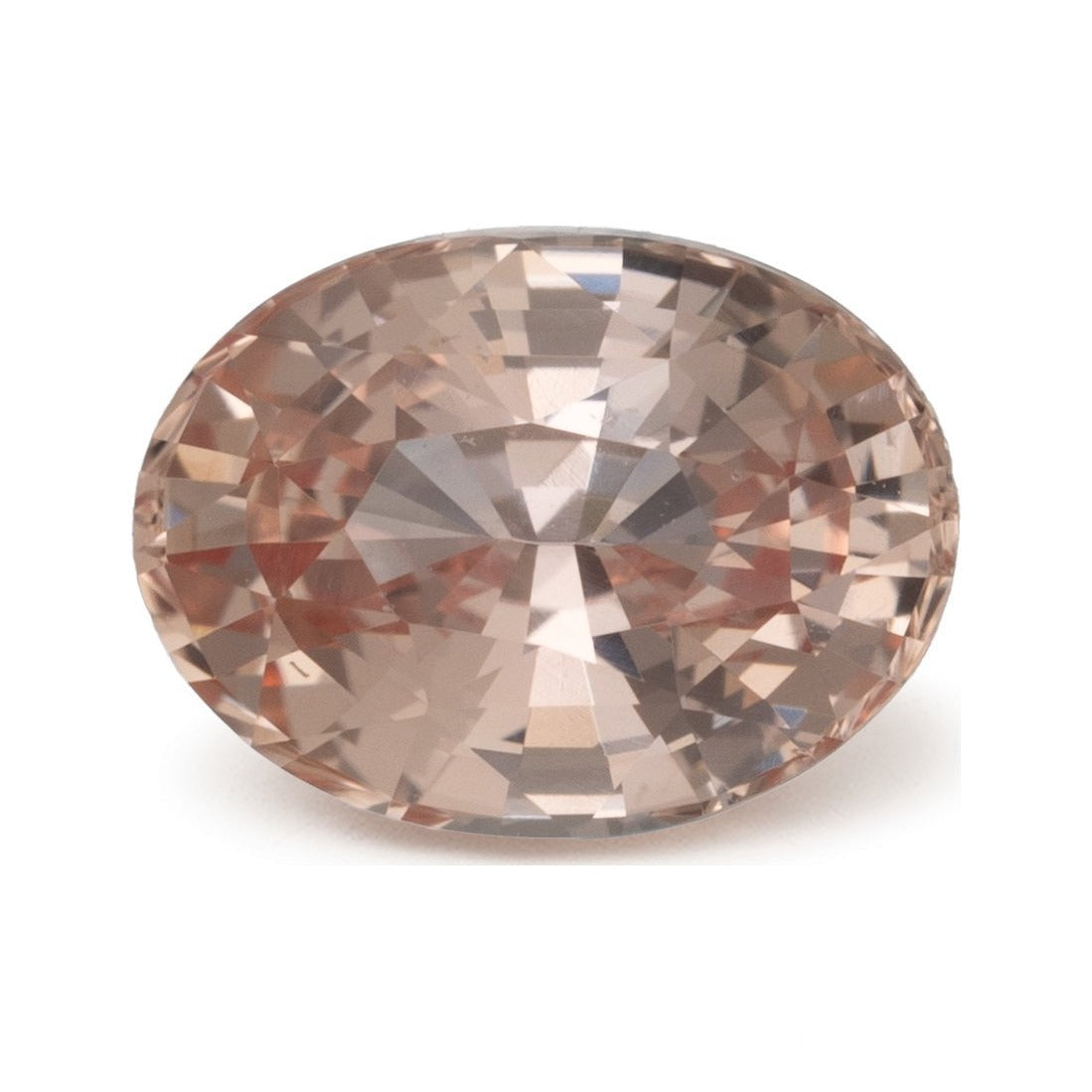 1.51 ct natural padparadscha sapphire from Sri Lanka, oval cut | Sapphire Row · cut7