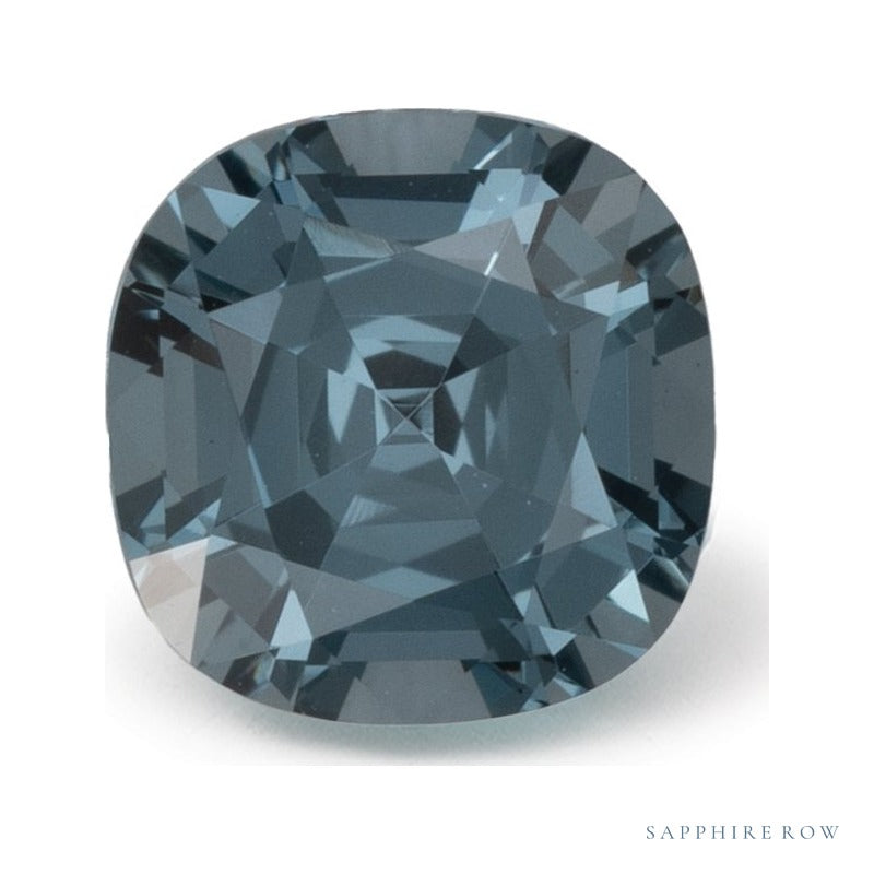 1.51 ct natural green spinel from Mozambique, cushion cut | Sapphire Row · cut7