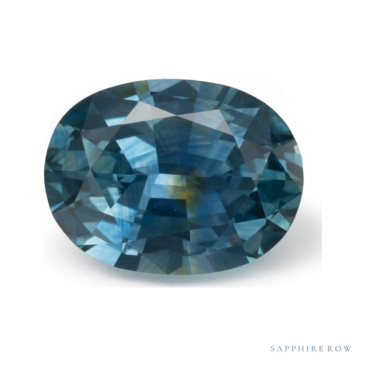 1.44 ct natural blue sapphire from United States, oval cut | Sapphire Row · cut6