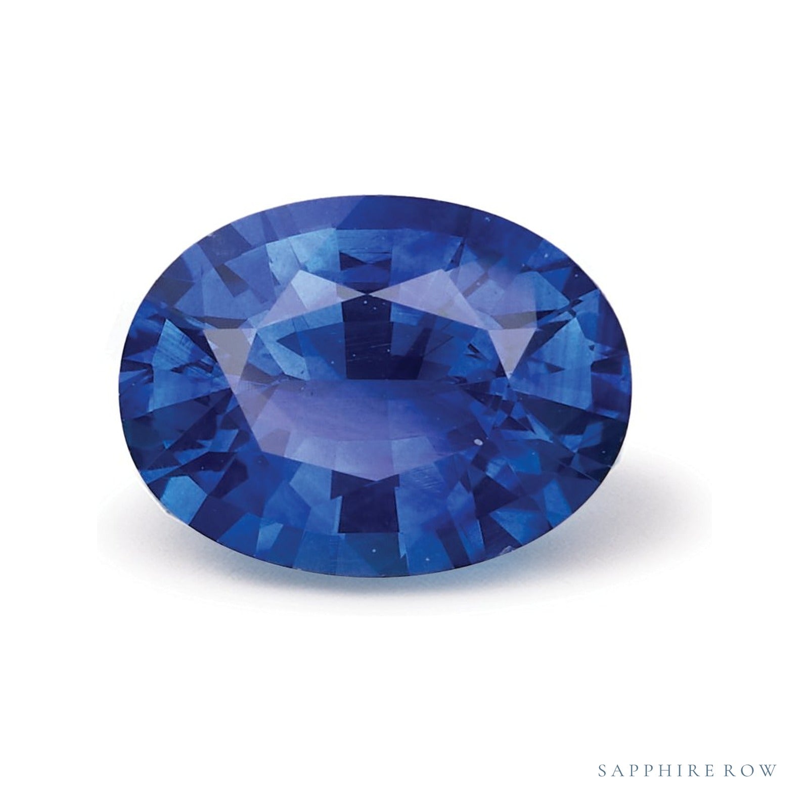 1.43 ct Oval Natural Sapphire — Sapphire Row · cut4