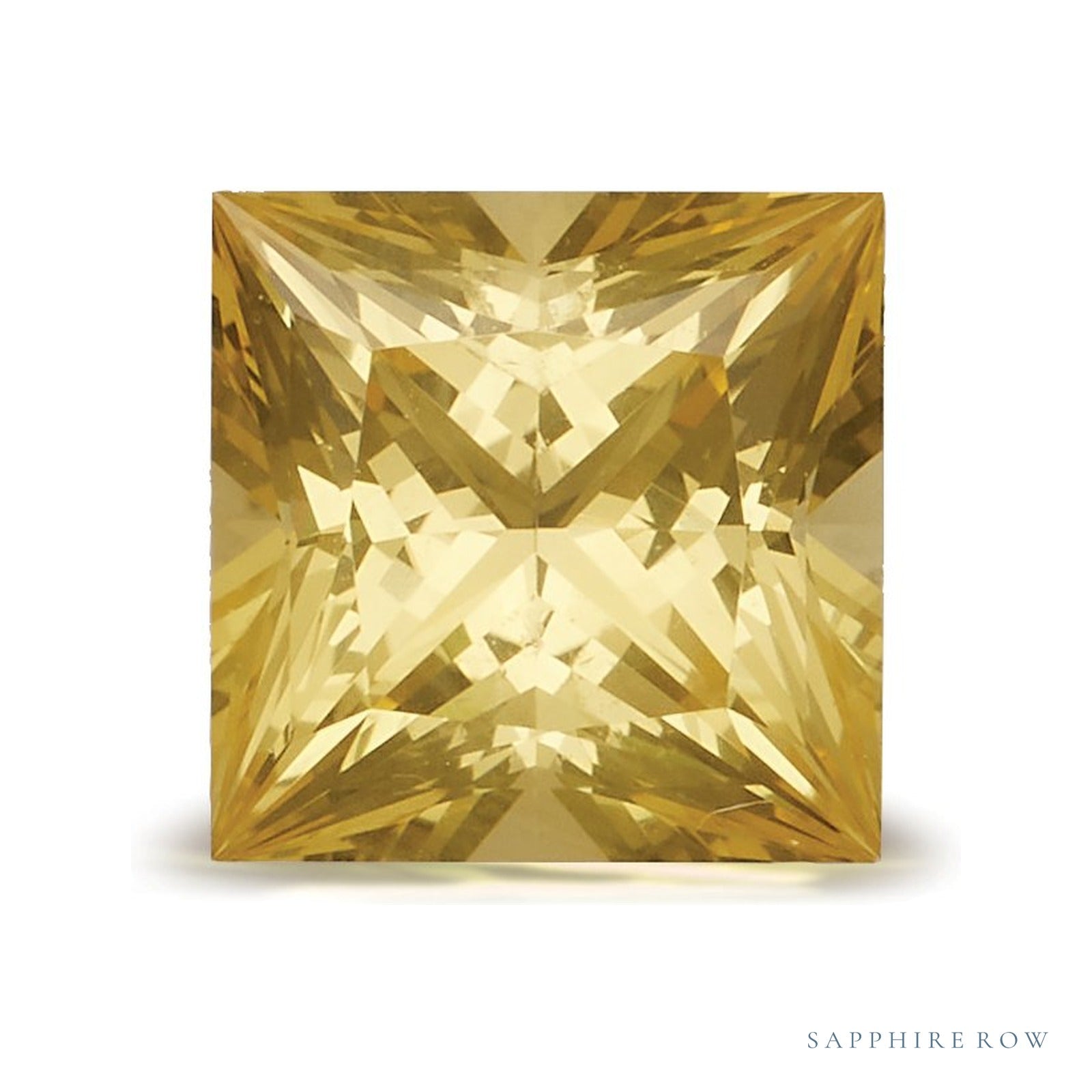 1.42 ct Square Natural Sapphire — Sapphire Row · cut4