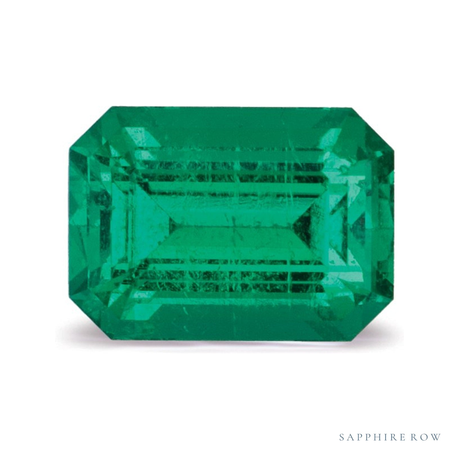1.37 ct Emerald Natural Emerald — Sapphire Row · cut4