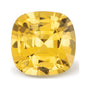 1.35 ct natural yellow sapphire from Sri Lanka, cushion cut | Sapphire Row · cut7