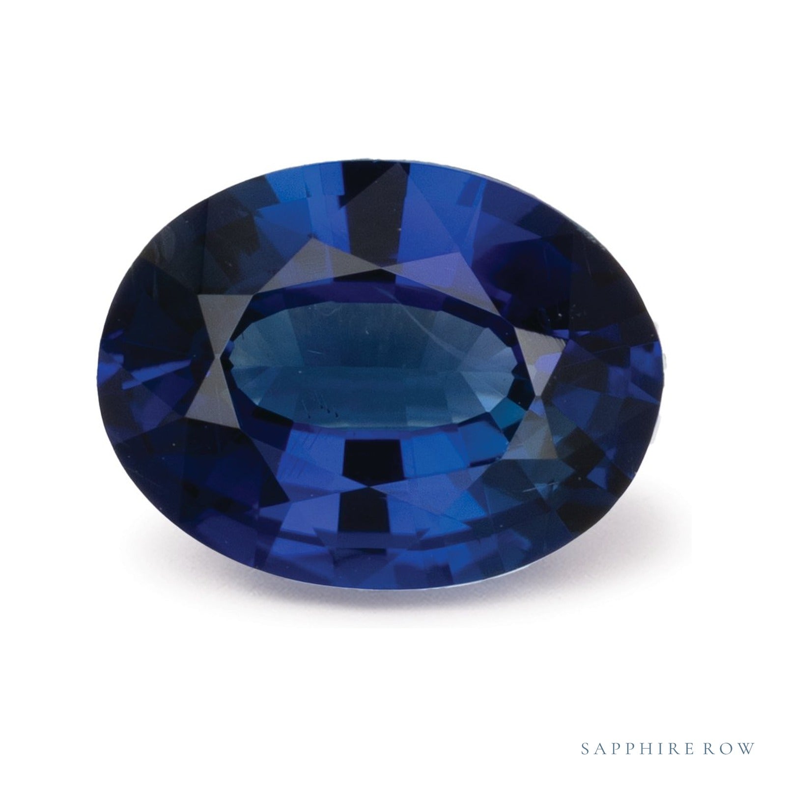 1.33 ct Oval Natural Sapphire — Sapphire Row · cut4