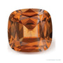 1.29 ct natural orange sapphire from United States, cushion cut | Sapphire Row · cut7