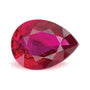 1.27 ct natural red ruby from Mozambique, pear cut | Sapphire Row · cut7