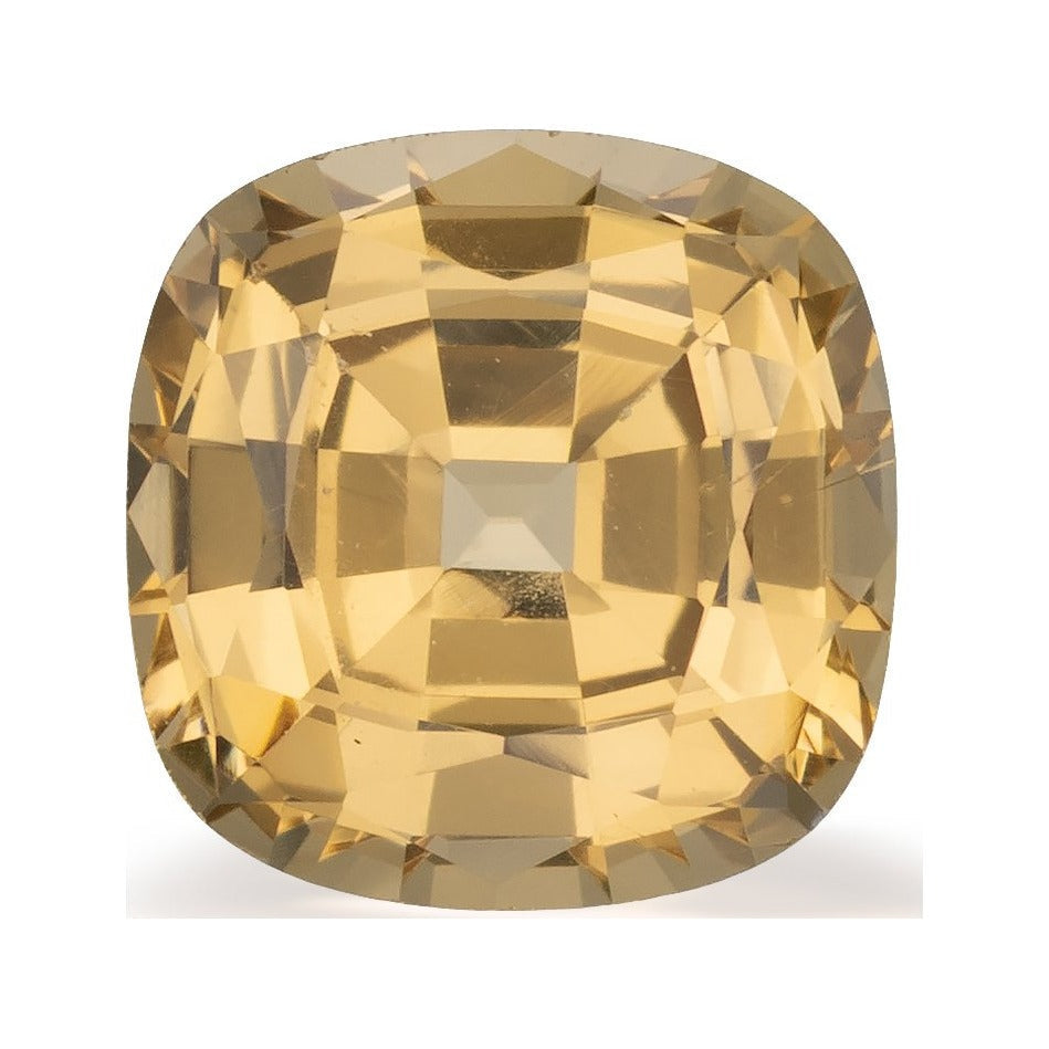 1.25 ct natural hessonite garnet from Kenya, cushion cut | Sapphire Row · cut7