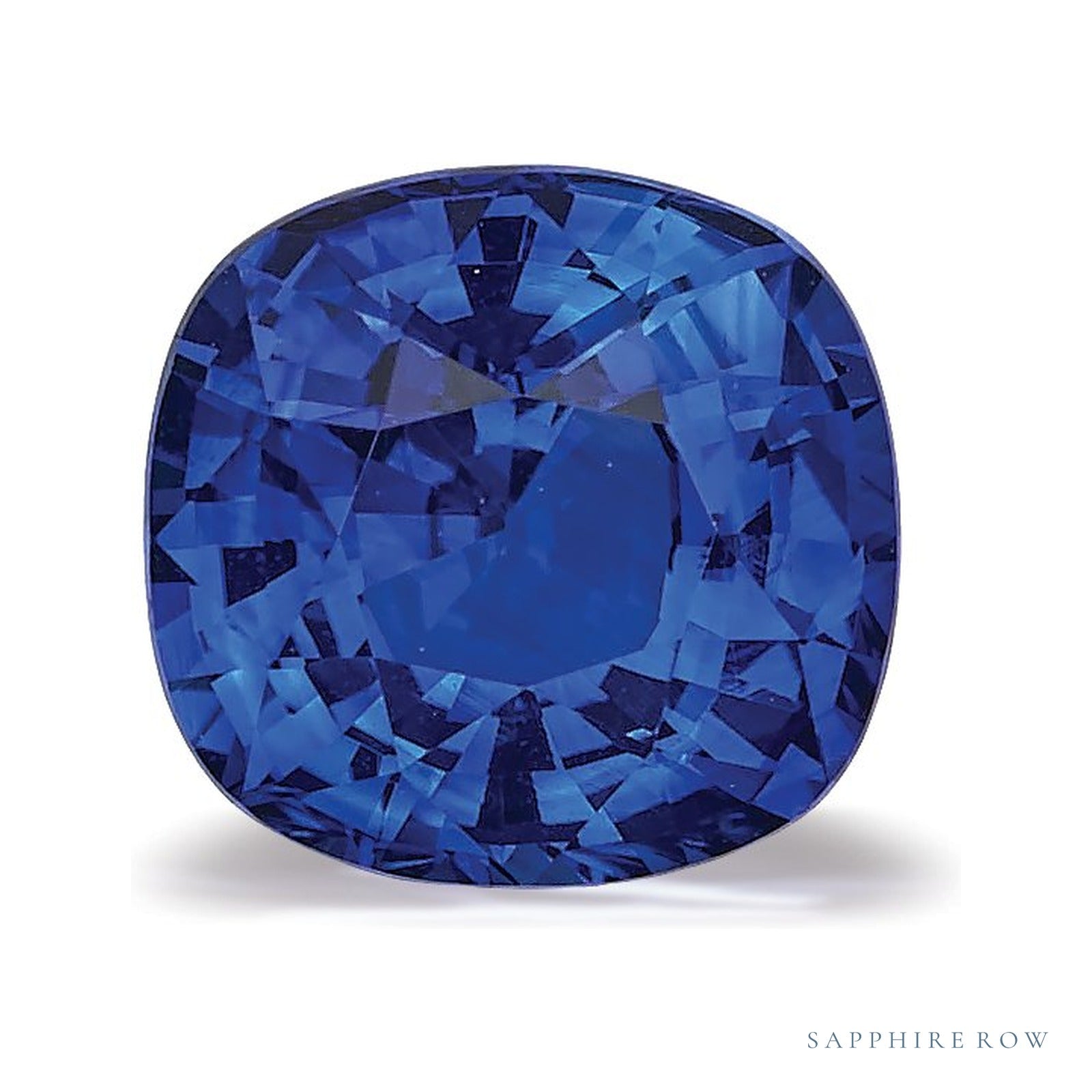 1.22 ct Cushion Natural Sapphire — Sapphire Row · cut4