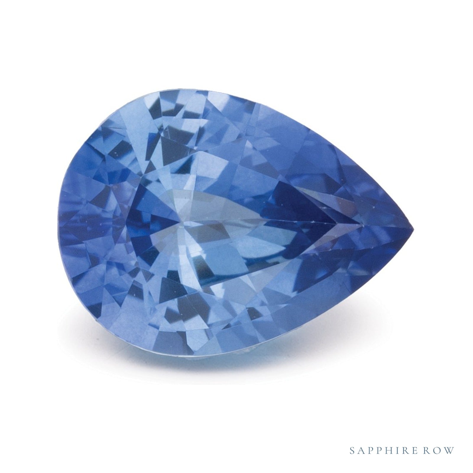 1.24 ct Pear Natural Sapphire — Sapphire Row · cut4