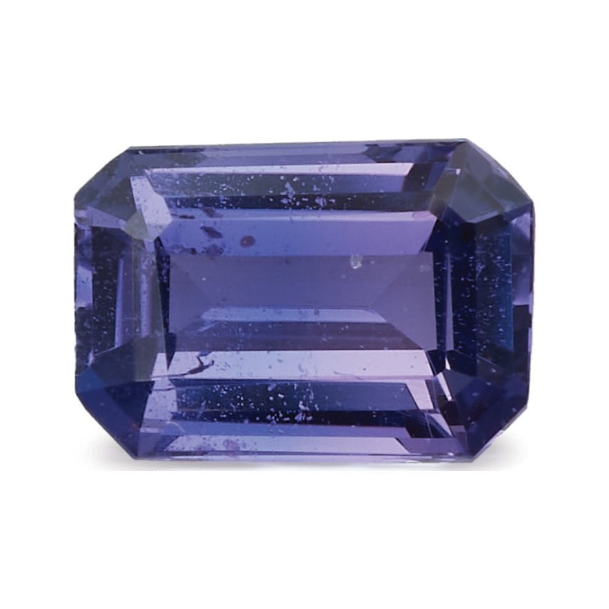 1.18 ct natural purple sapphire from Sri Lanka, emerald cut | Sapphire Row · cut7
