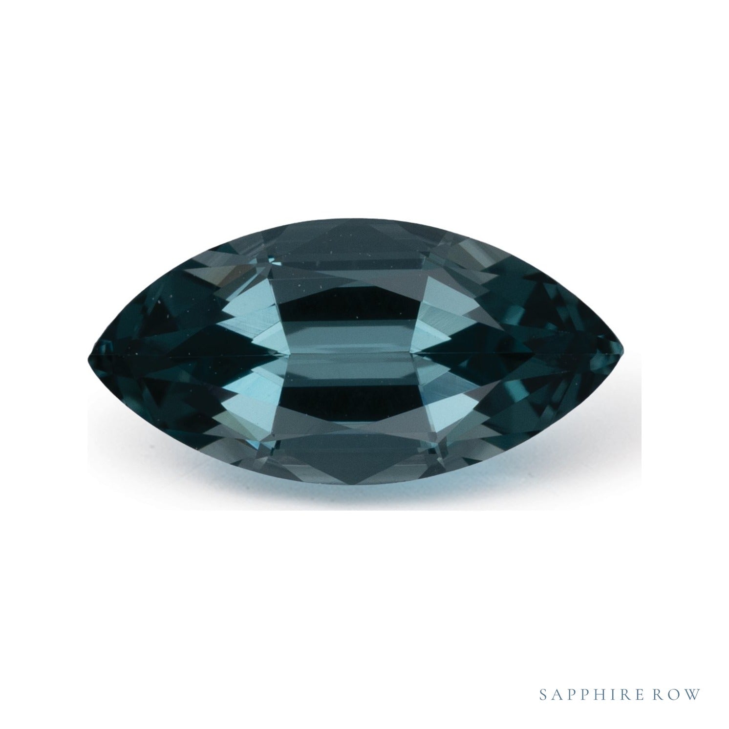 1.17 ct natural green spinel from Mozambique, marquise cut | Sapphire Row · cut7