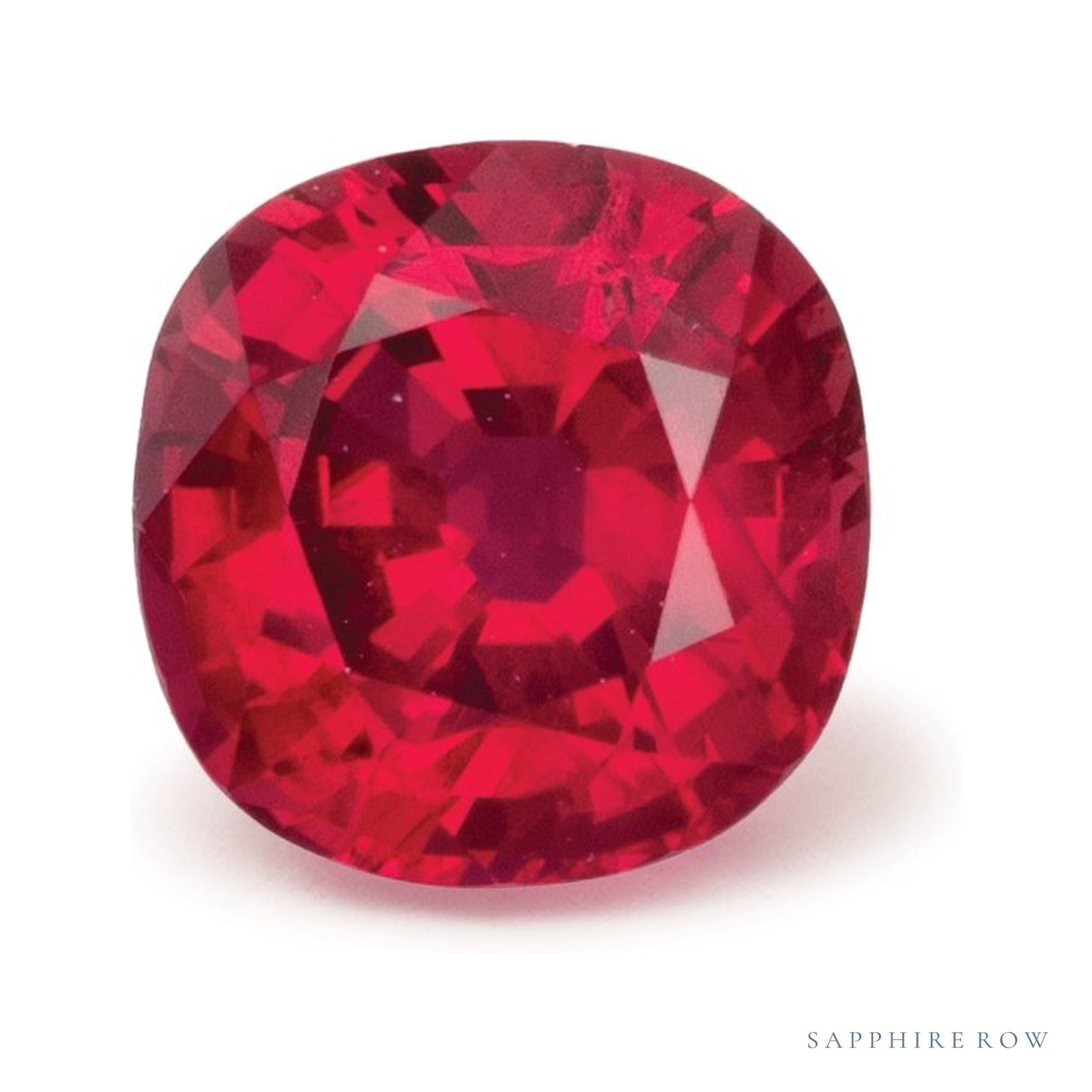 1.16 ct Cushion Natural Ruby — Sapphire Row · cut4
